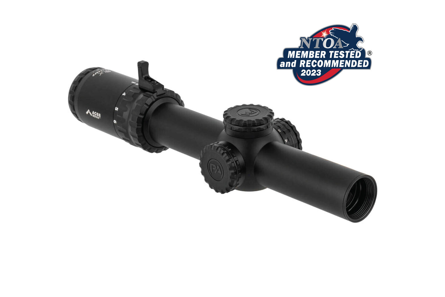 Primary Arms SLx 1-6x24mm SFP Rifle Scope Gen IV - Illuminated ACSS Nova Fiber Wire Reticle - Red Dot Bright™